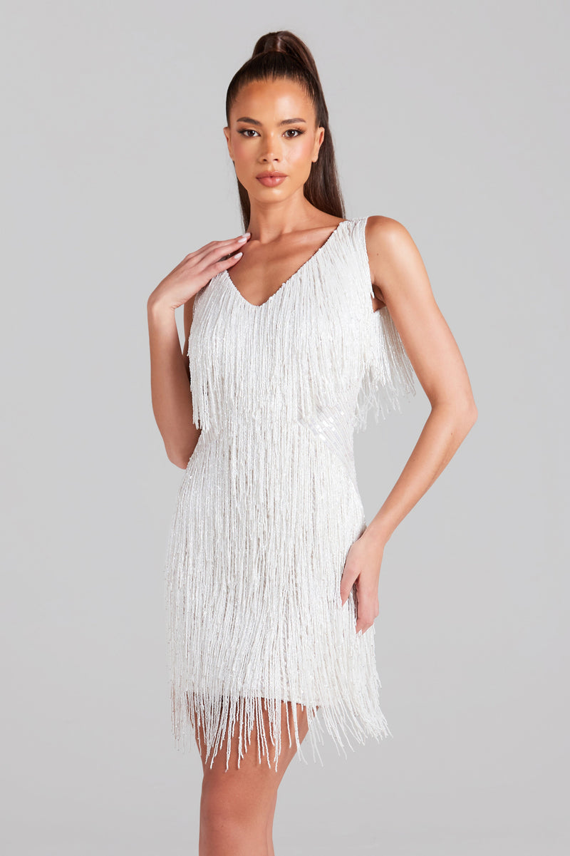 Sukienka z frędzlami Euphoria Shimmer