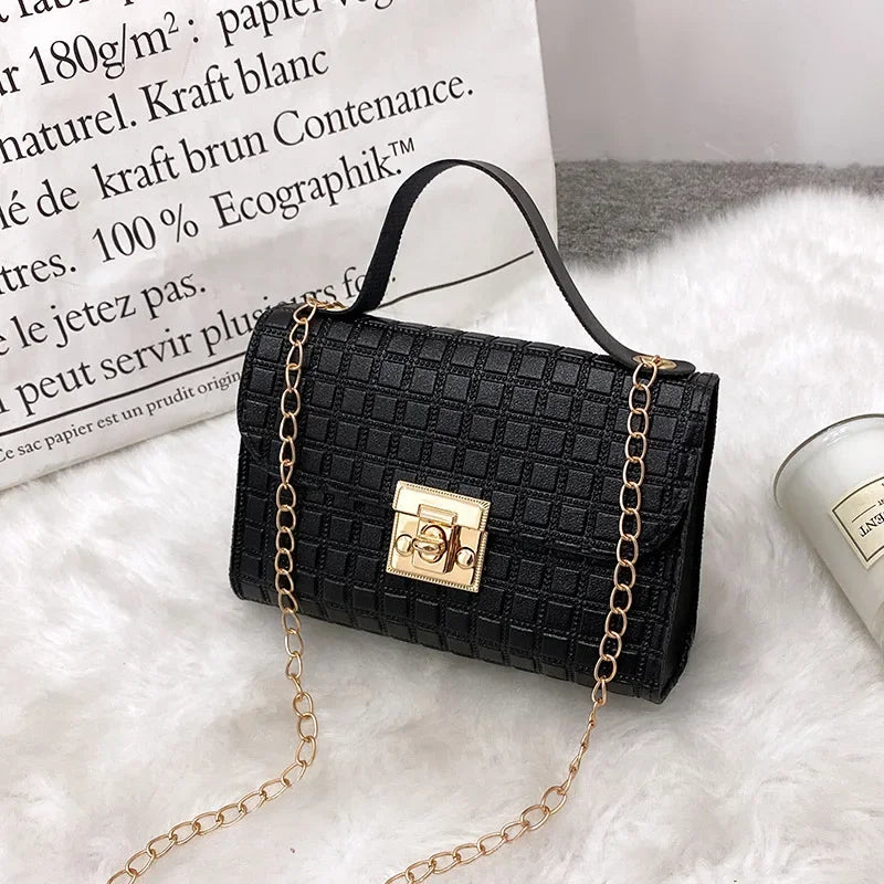 Noir Charm Mini Bag