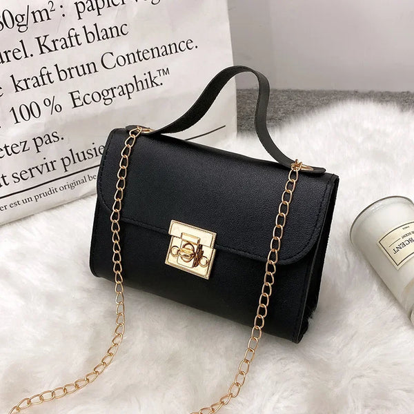 Noir Charm Mini Bag