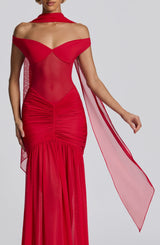 Ayla Scarf - Red