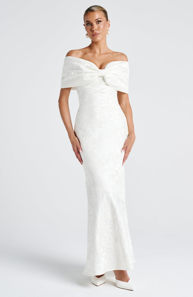 Emberly Maxi Dress - Ivory