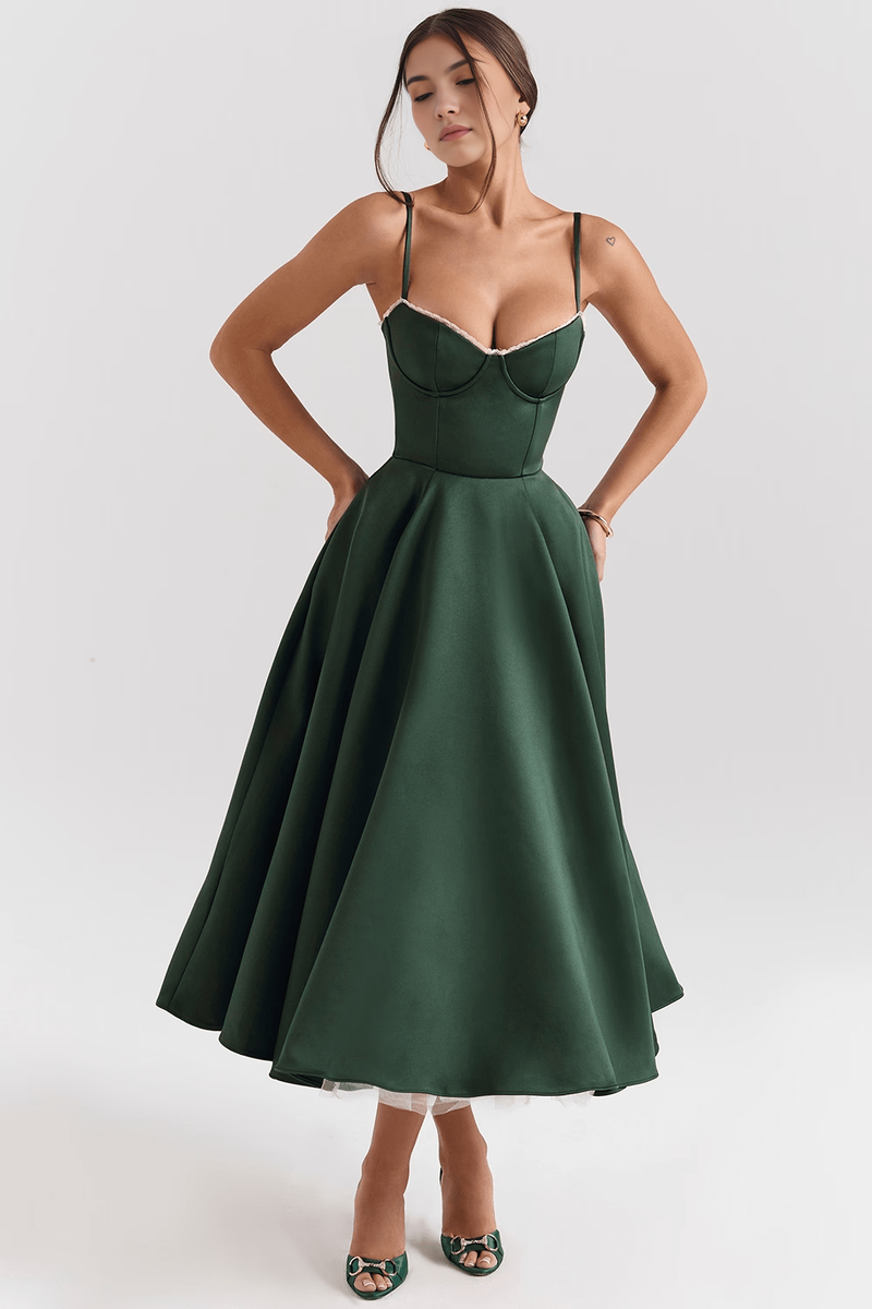 Cindi Tulle Midi Dress