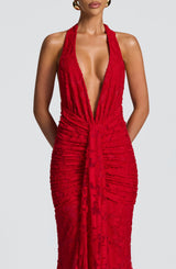 Guinevere Maxi Dress - Red