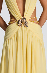 Indianna Maxi Dress - Lemon