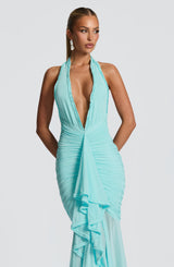 Janessa Maxi Dress - Aqua