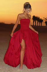 Jillian Maxi Dress - Red