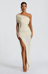 Laverna Midi Dress - Ivory