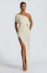 Laverna Midi Dress - Ivory