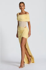 Lisette Bodysuit - Lemon