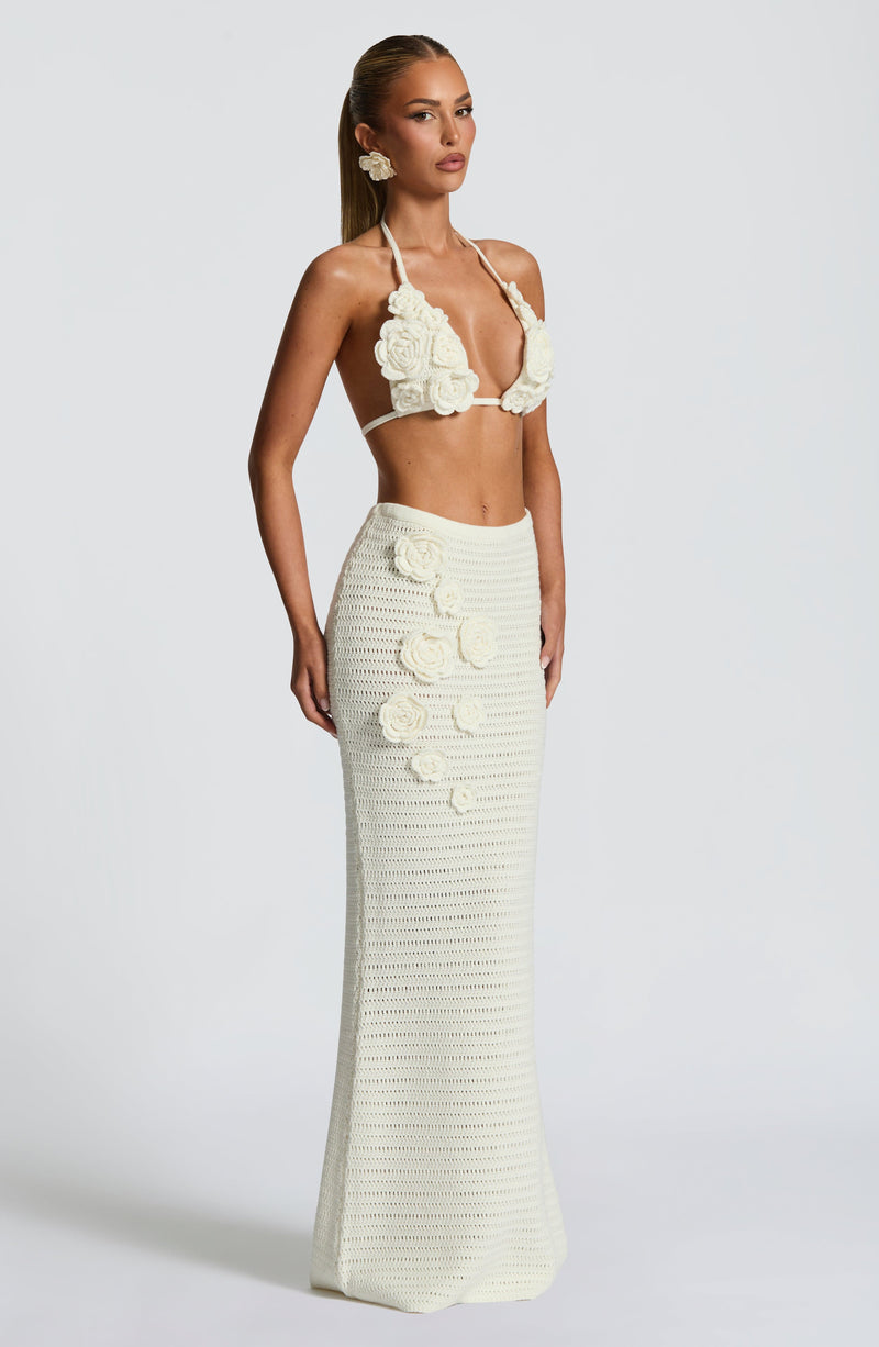 Nerida Maxi Skirt - Ivory