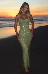 Petra maxi Dress - Olive