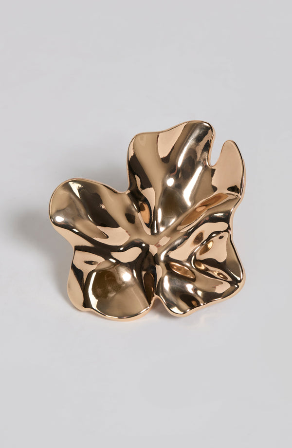 Reya Brooch - Gold