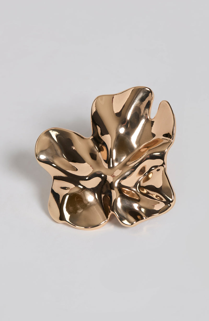 Reya Brooch - Gold