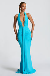 Rosetta Maxi Dress - Aqua