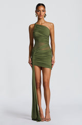 Shazia Mini Dress - Khaki