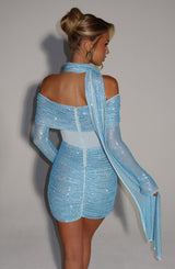 Tavia Scarf - Aqua